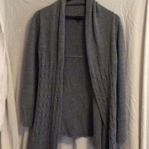 Beautiful grey waterfall cardigan
